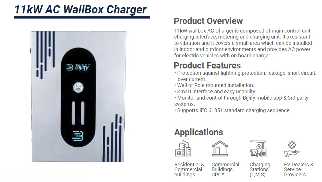 11kW EV Charger